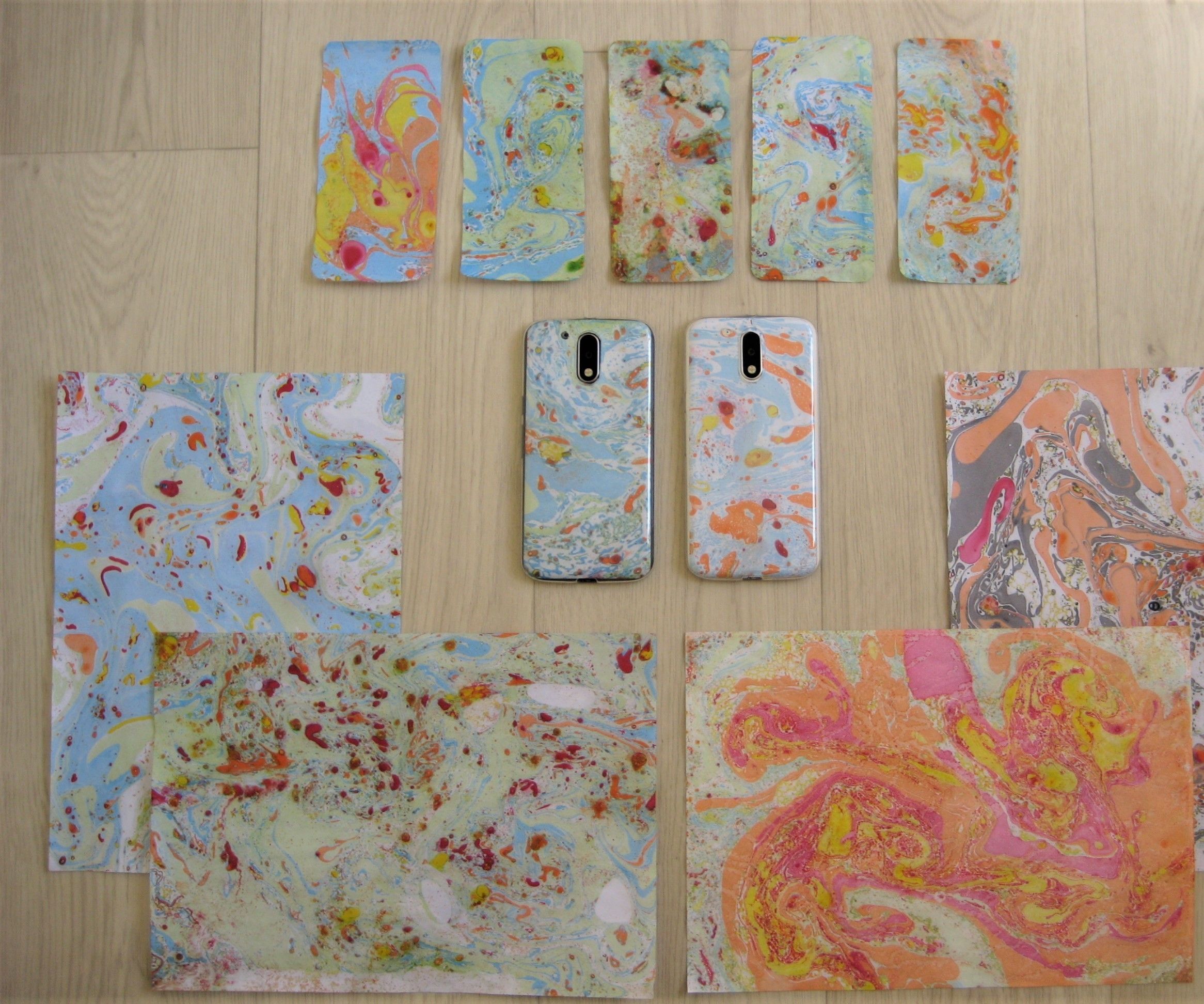 DIY Rainbow Phone Case Designs
