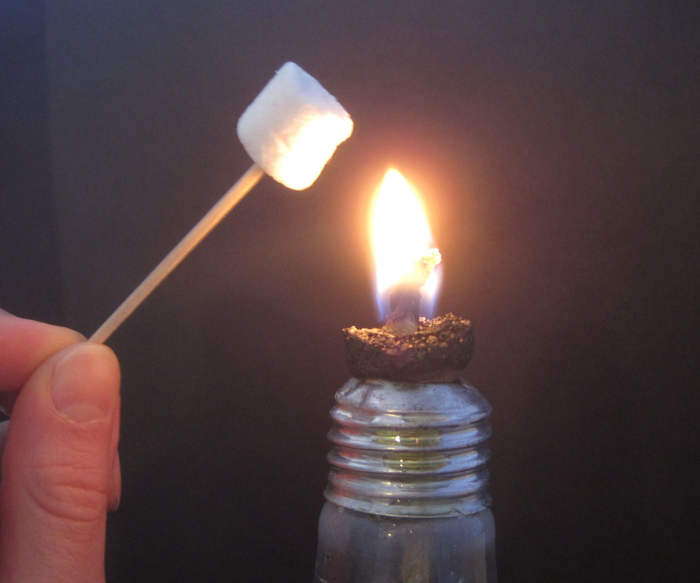 Recycled Light Bulb Lamp