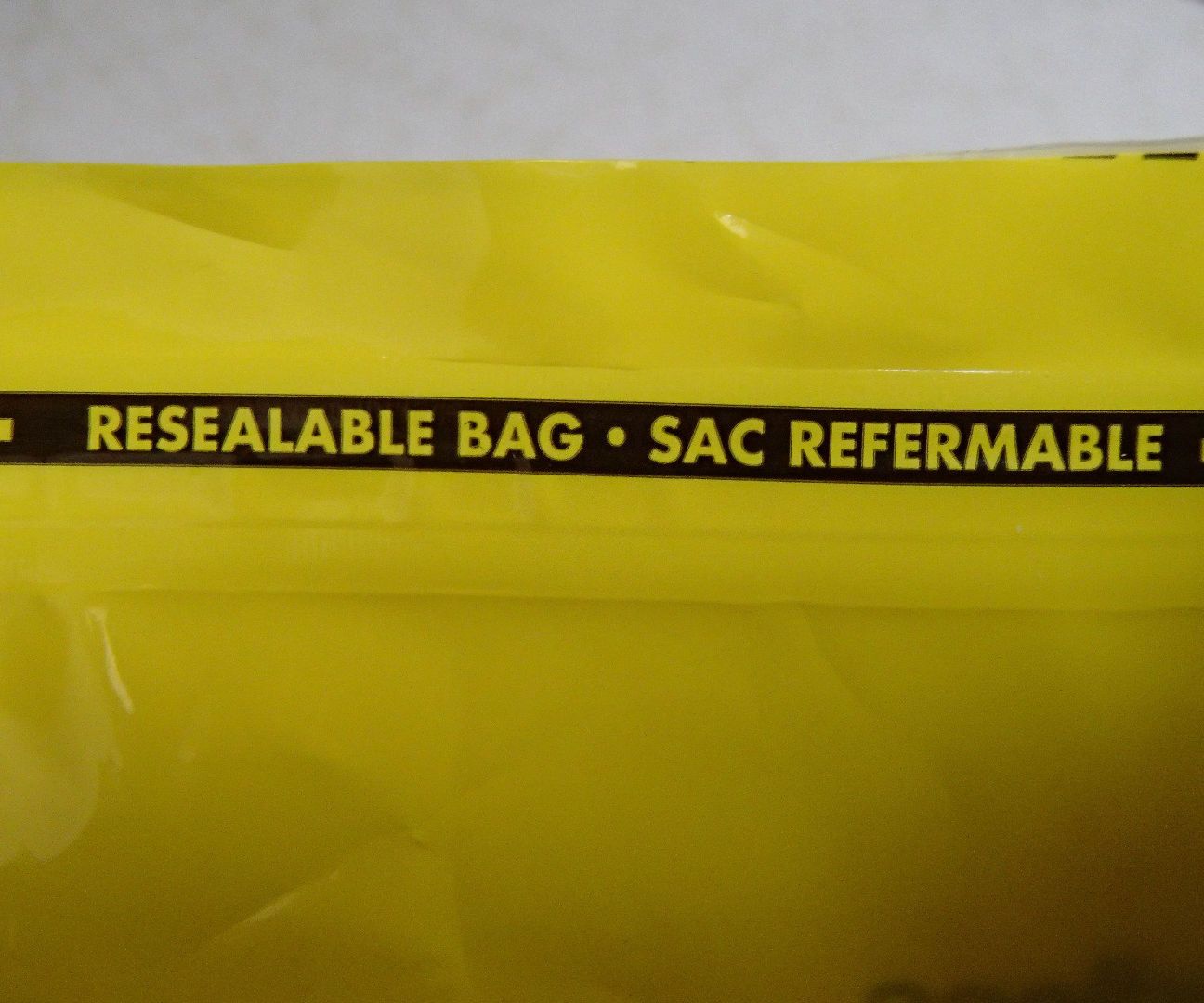 Opening a Resealable Bag