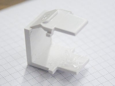 Glue Inserts A&B to Ridge Q