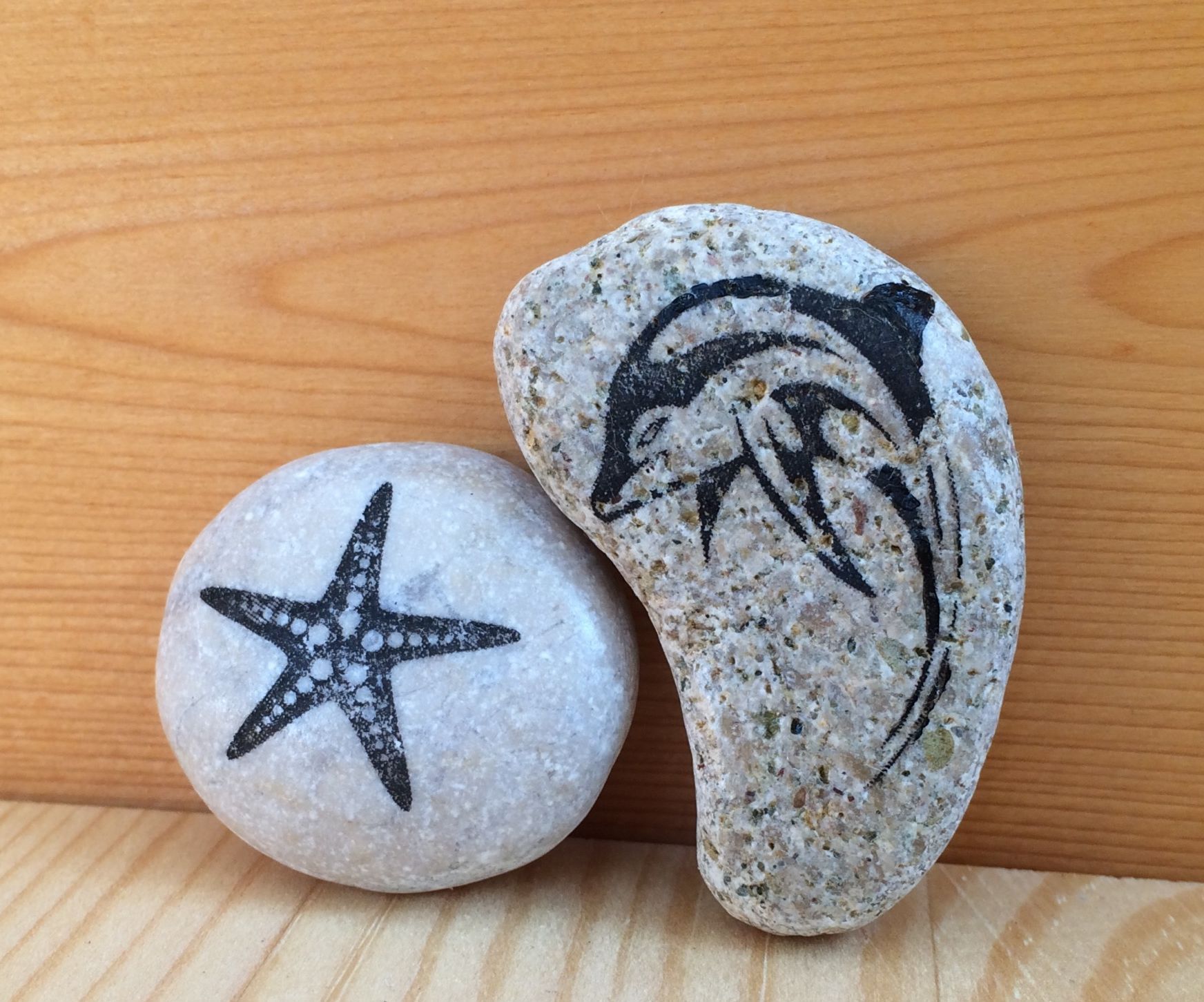 How to Transfer Image Onto Pebble. Quick and Easy Trick