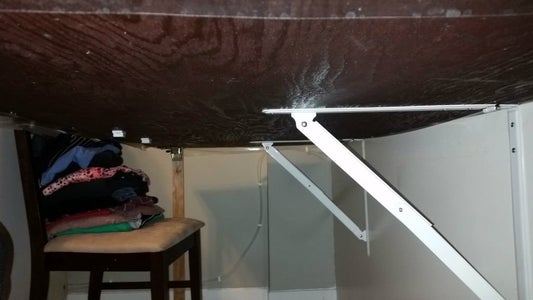 Install the Folding Shelf Bracket