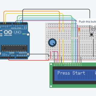 Arduino LCD Game on TinkerCad Circuits : 5 Steps (with Pictures ...