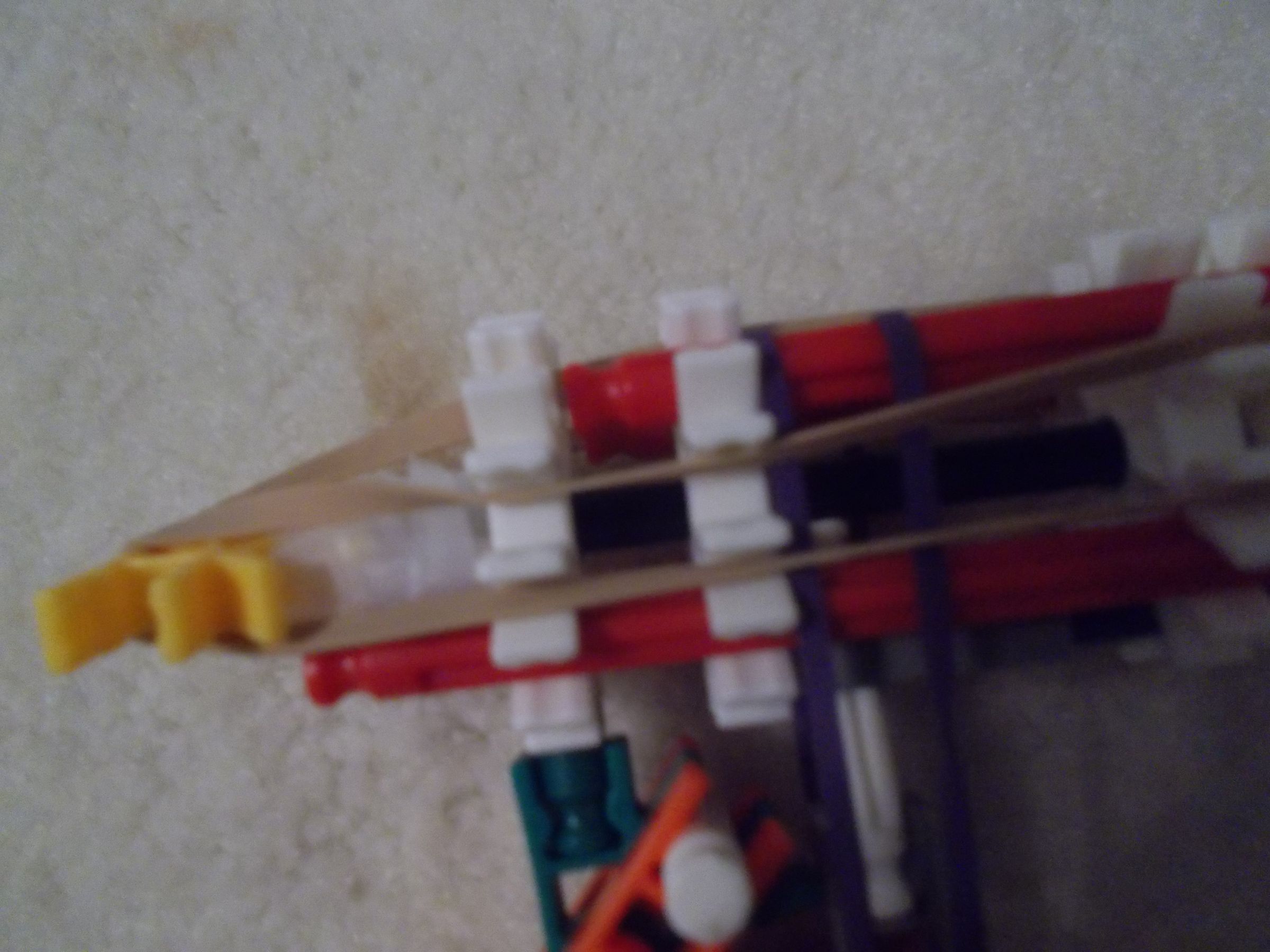 K'NEX Rubber Band Ball Launcher 5 Steps Instructables