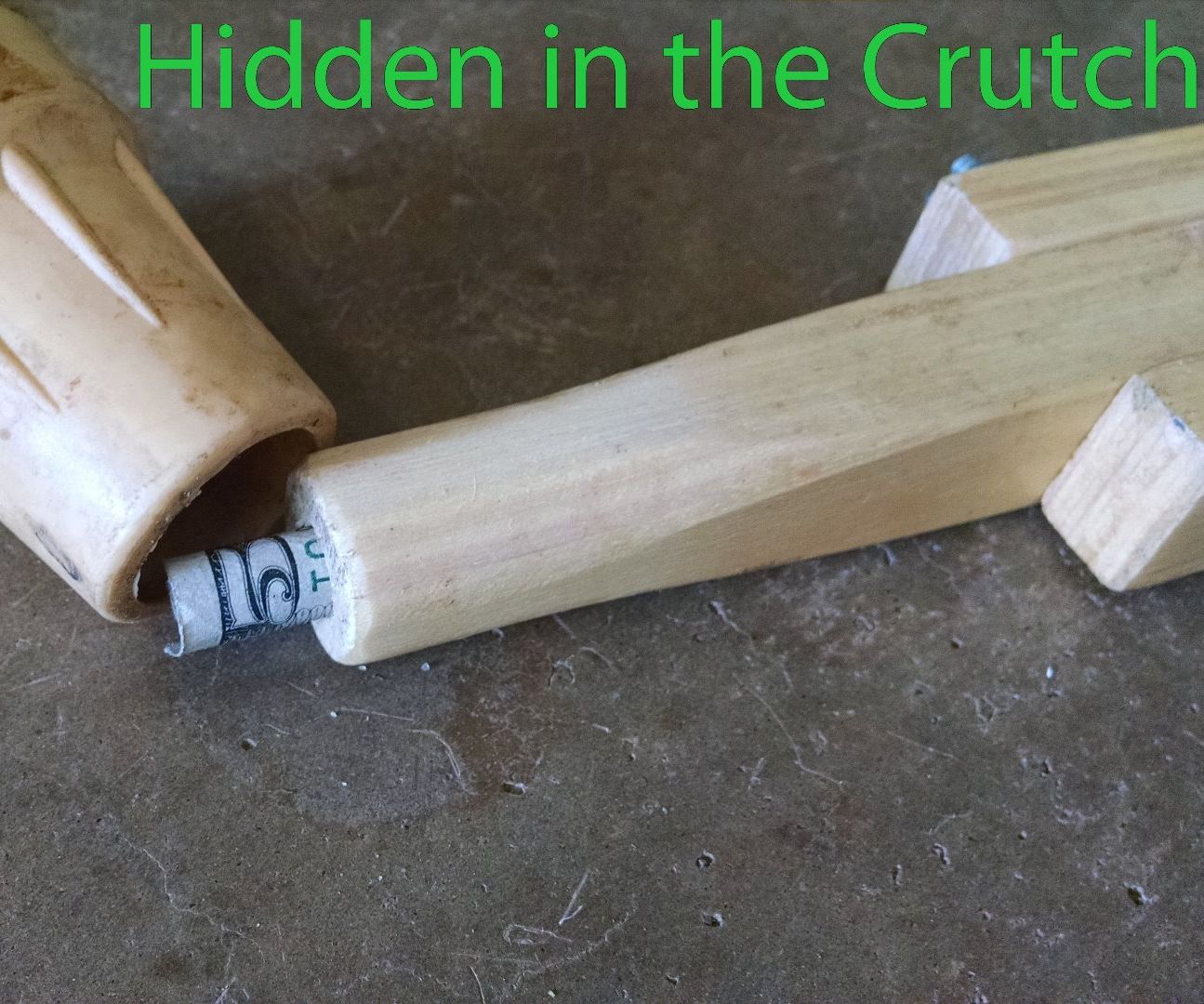 Hidden in the Crutch