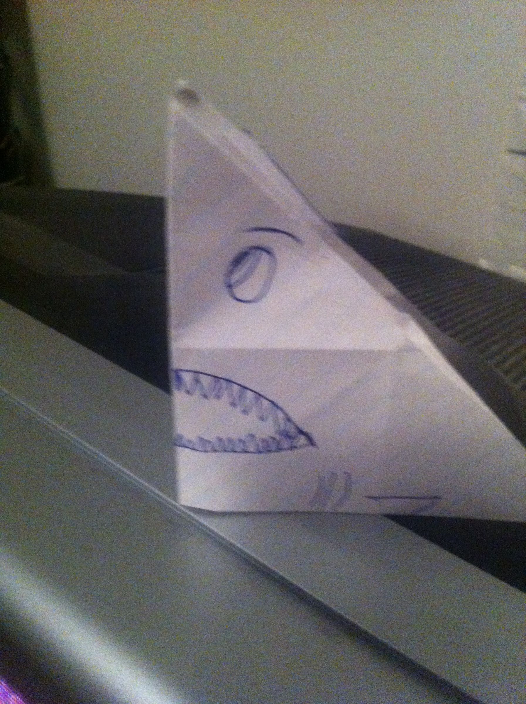 Paper Emerging Shark