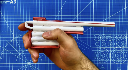 Loading Your Rubber Band Gun