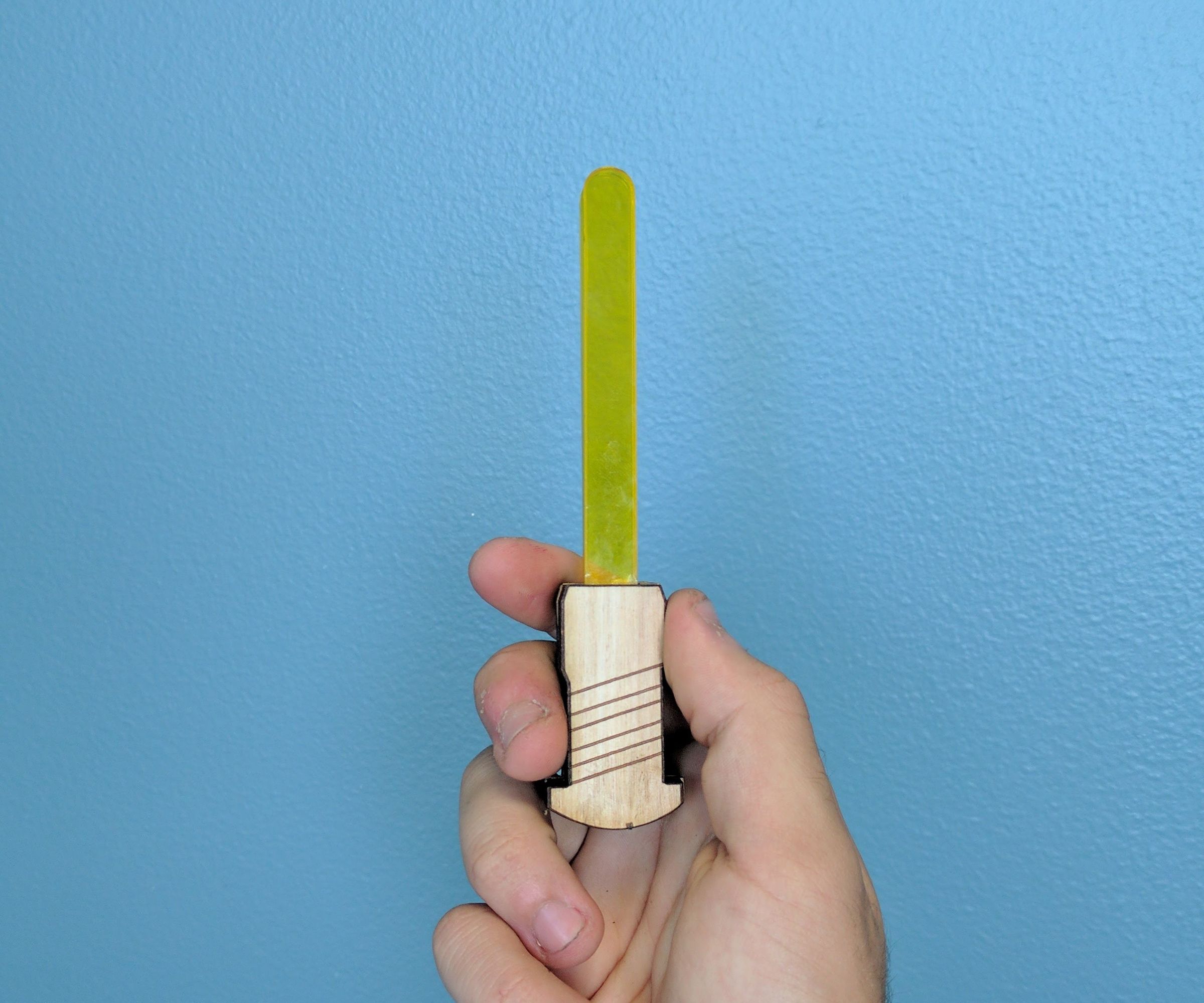 Lasercut Lightsaber Camp Activity 
