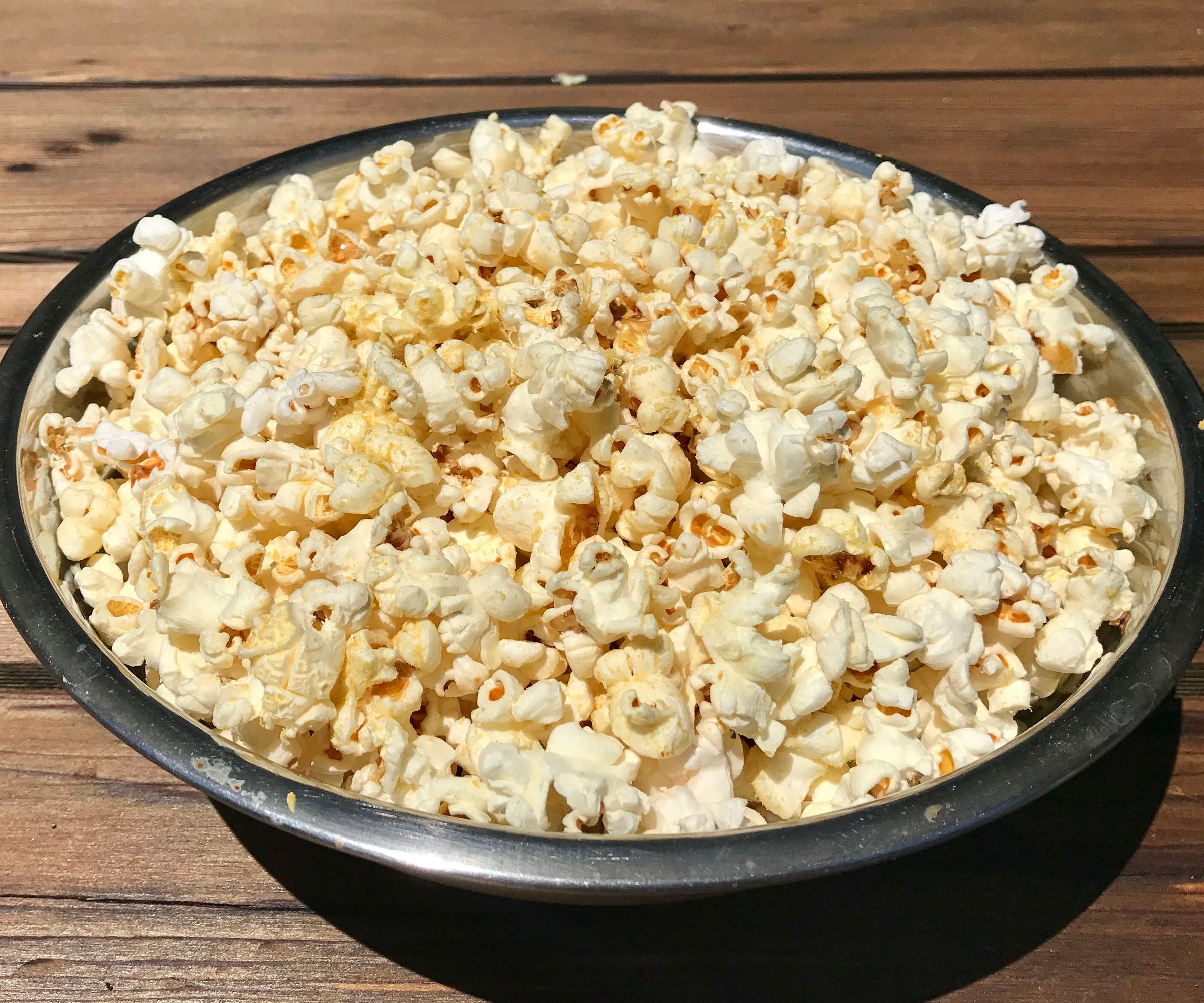 Stovetop Hippie Popcorn