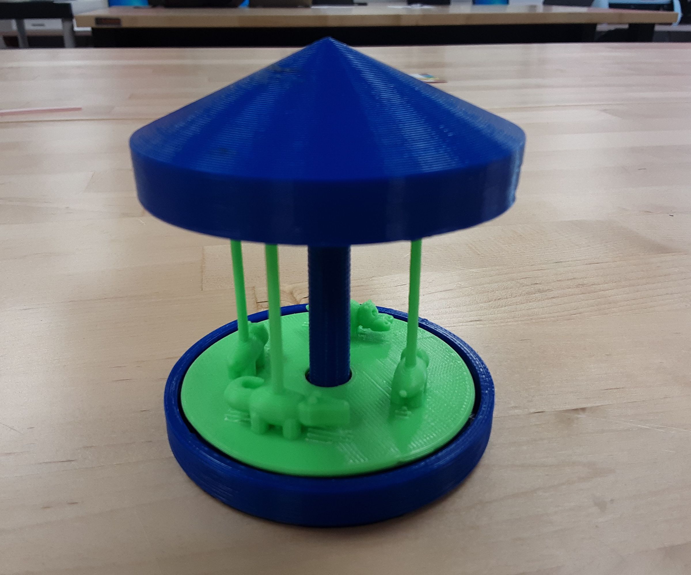 3D Printed Carousel 