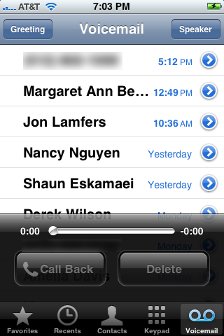How to Download Voicemail From an IPhone