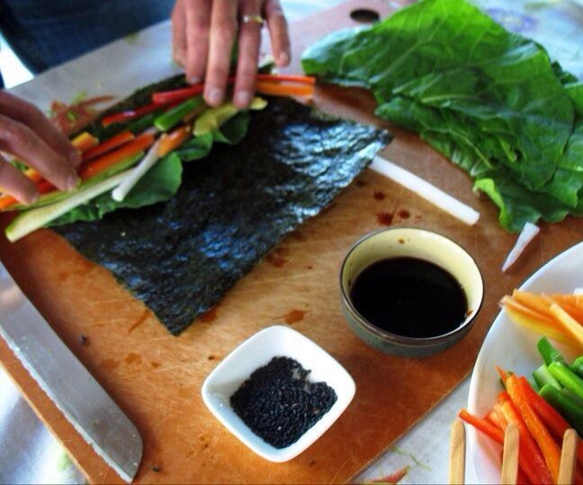 Nori Spring Rolls Recipe
