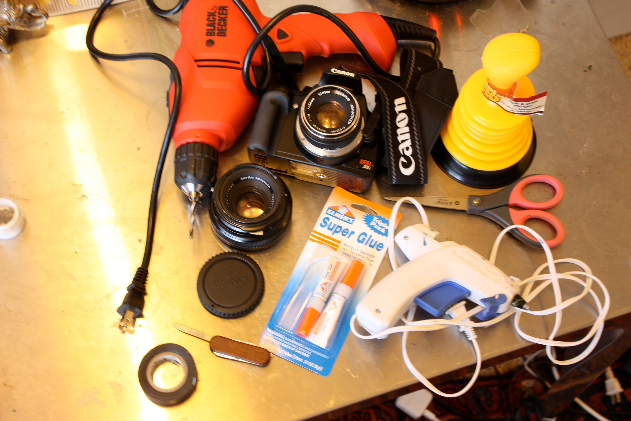 DIY Tilt Shift DSLR Camera Lens