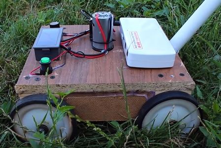 How to Make a Mini DIY LAWN MOWER / Tutorial