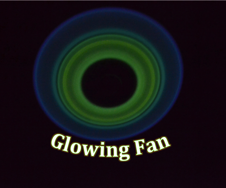 Glowing Ceiling Fan