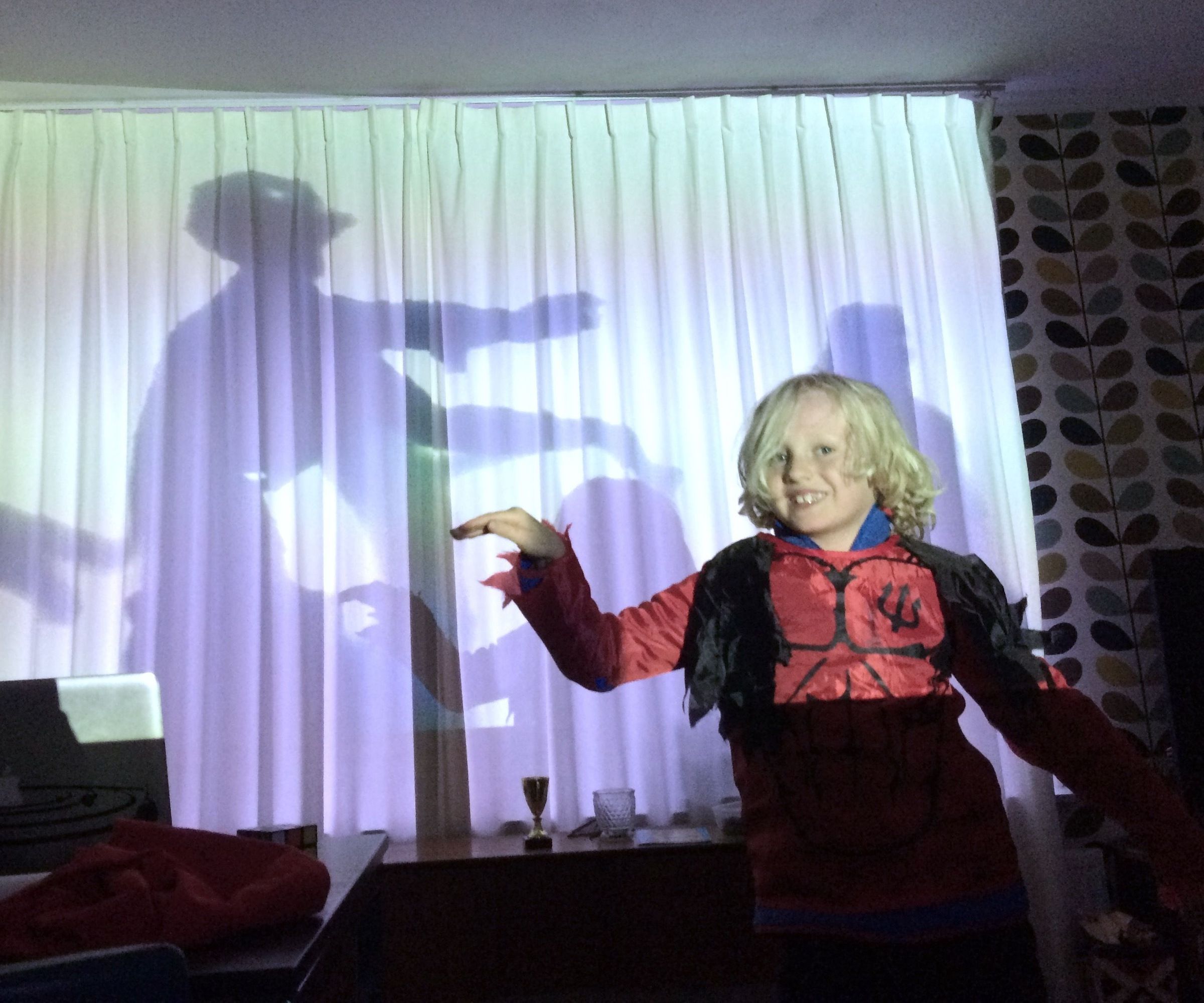 Zombie Infested House (Using Only a Projector!)