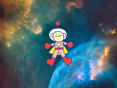 Floating Astronaut Using Scratch