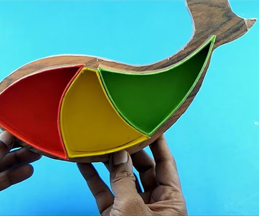 How to Make DIY Fish Shape Jewelry Organizer?