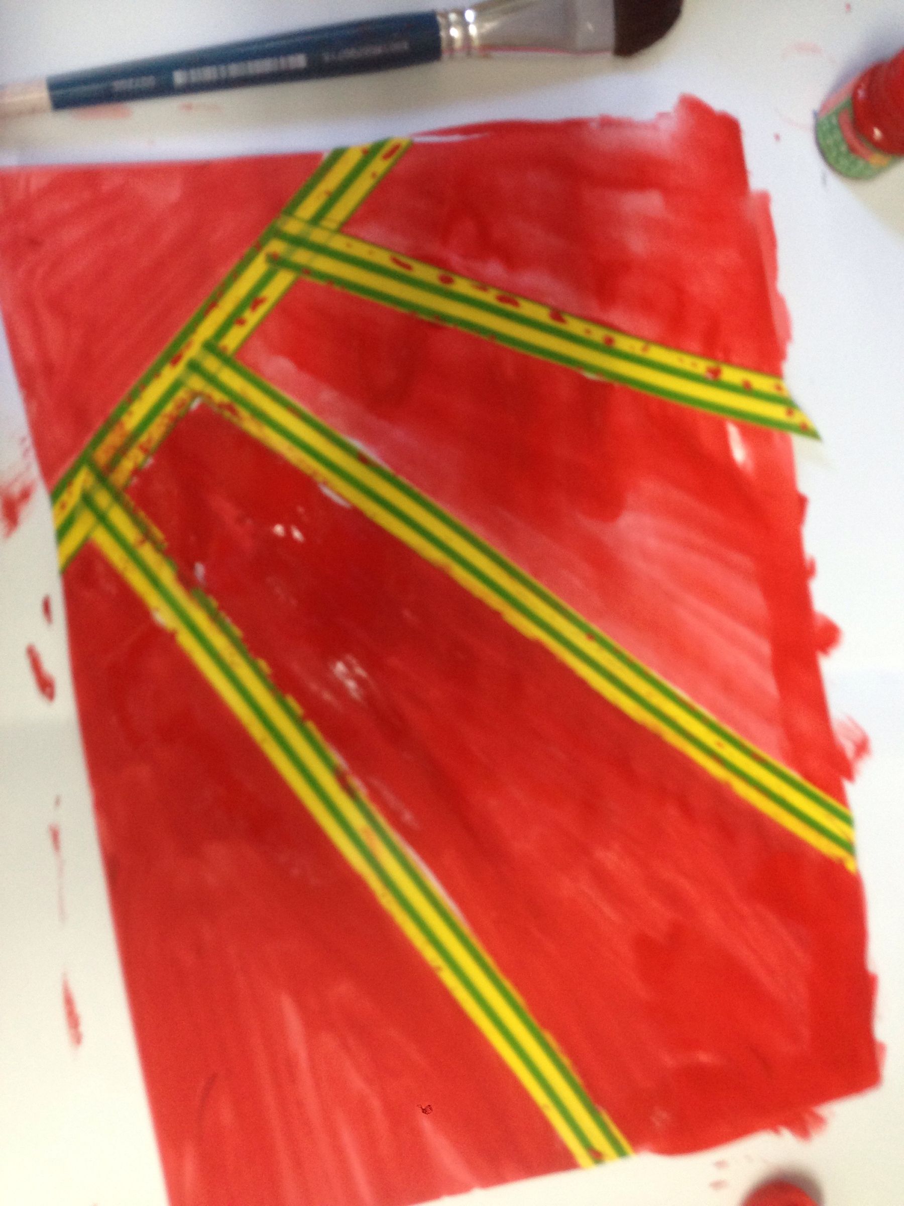Duct Tape Painting 4 Steps Instructables