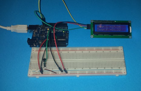 Display Temperature on LCD : 3 Steps - Instructables
