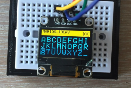 How to Input Text Into Arduino Project Using OLED Display and 5 Key ...