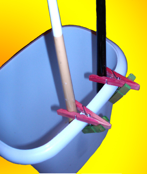 Hang Big Brushes Securely