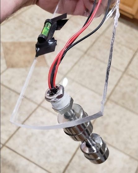 Mounting the Water Level Sensor & Making It Work...