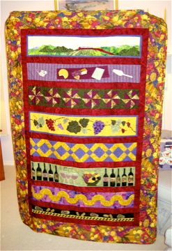 Wine Quilt