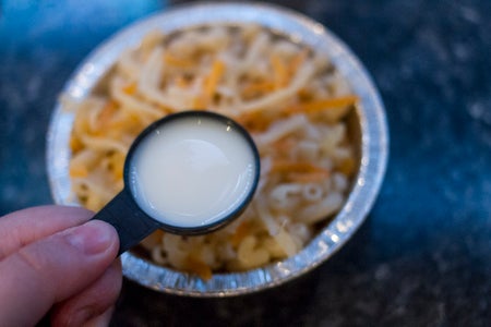 Mix in Cheese, Butter and Milk