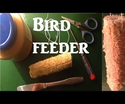 Corn Cob Bird Feeder