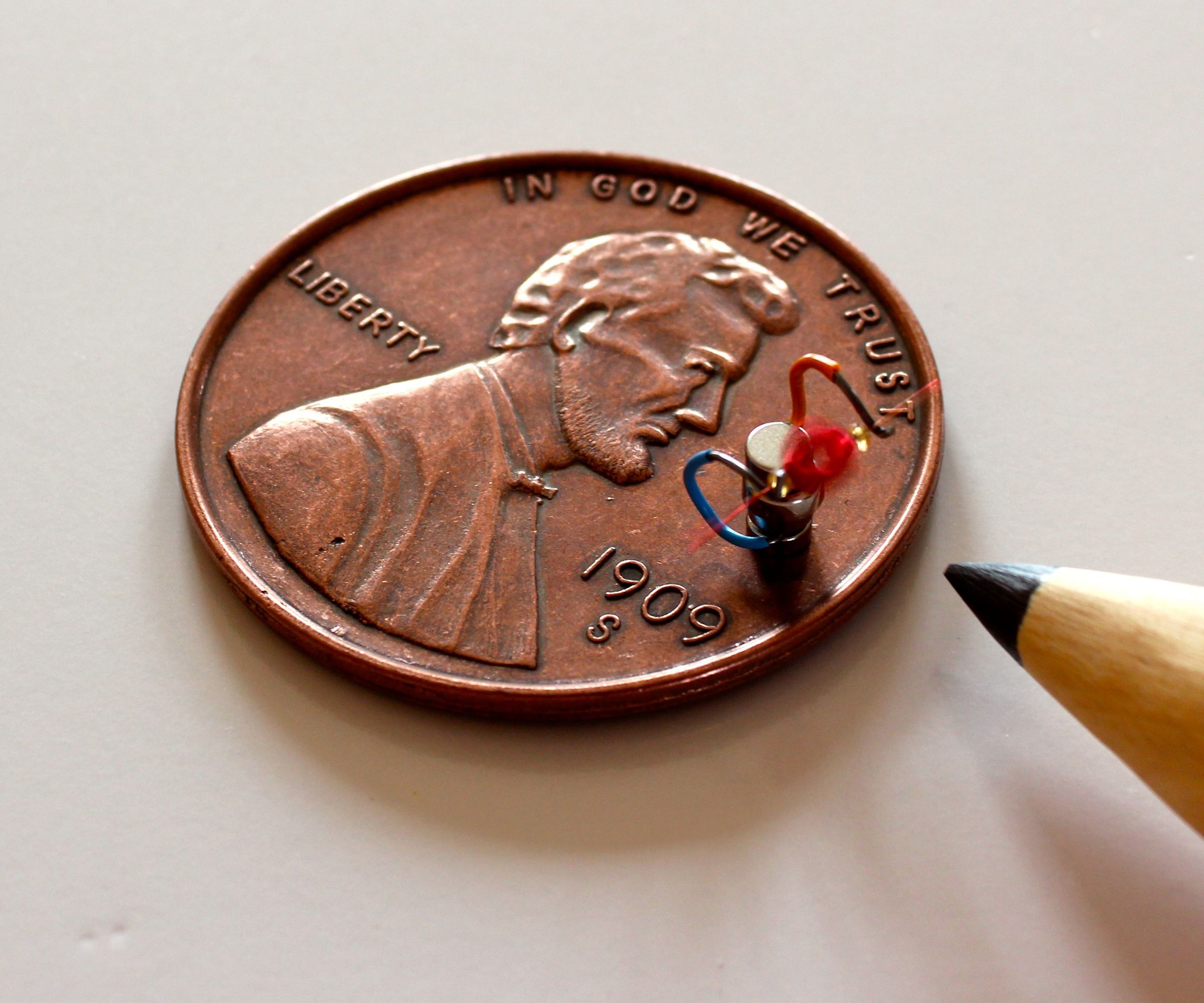 Smallest DIY Mini Motor Yet?