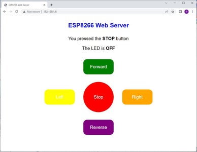 Remote Control Using an ESP8266 Wireless Module : 13 Steps (with ...