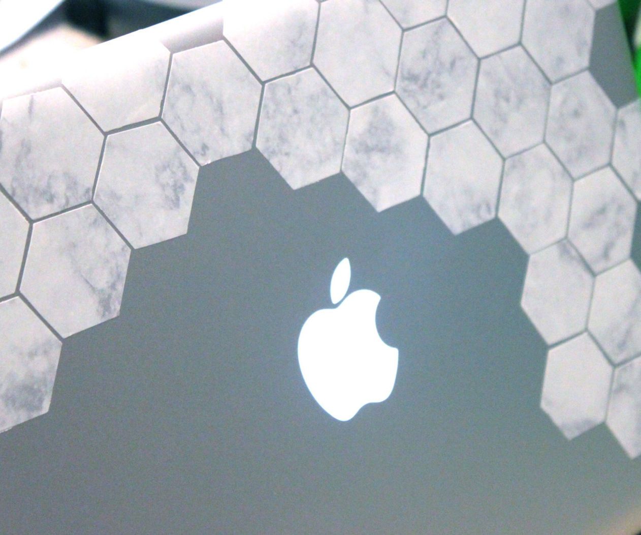 DIY Geometric Laptop/iPhone Decal