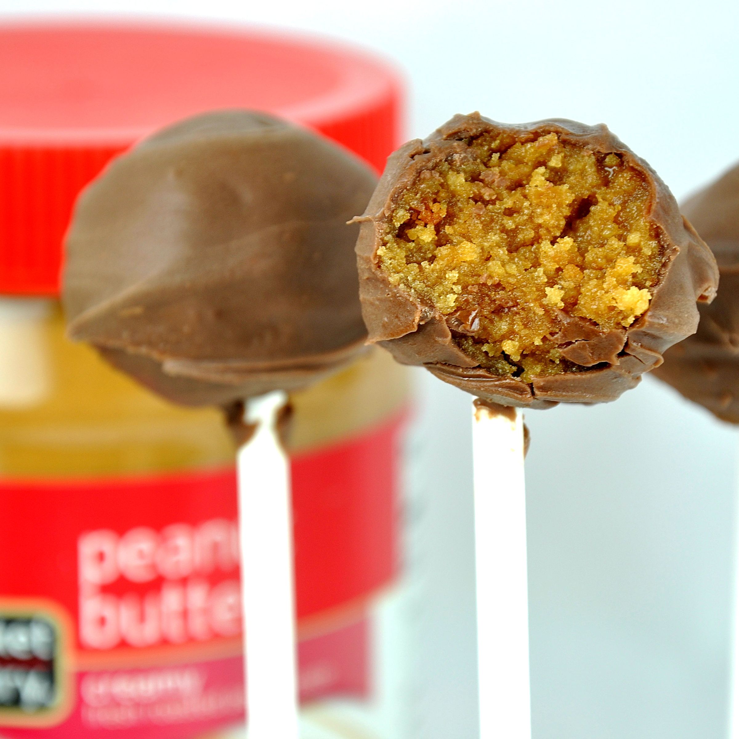 Peanut Butter Honey Cookie Pops