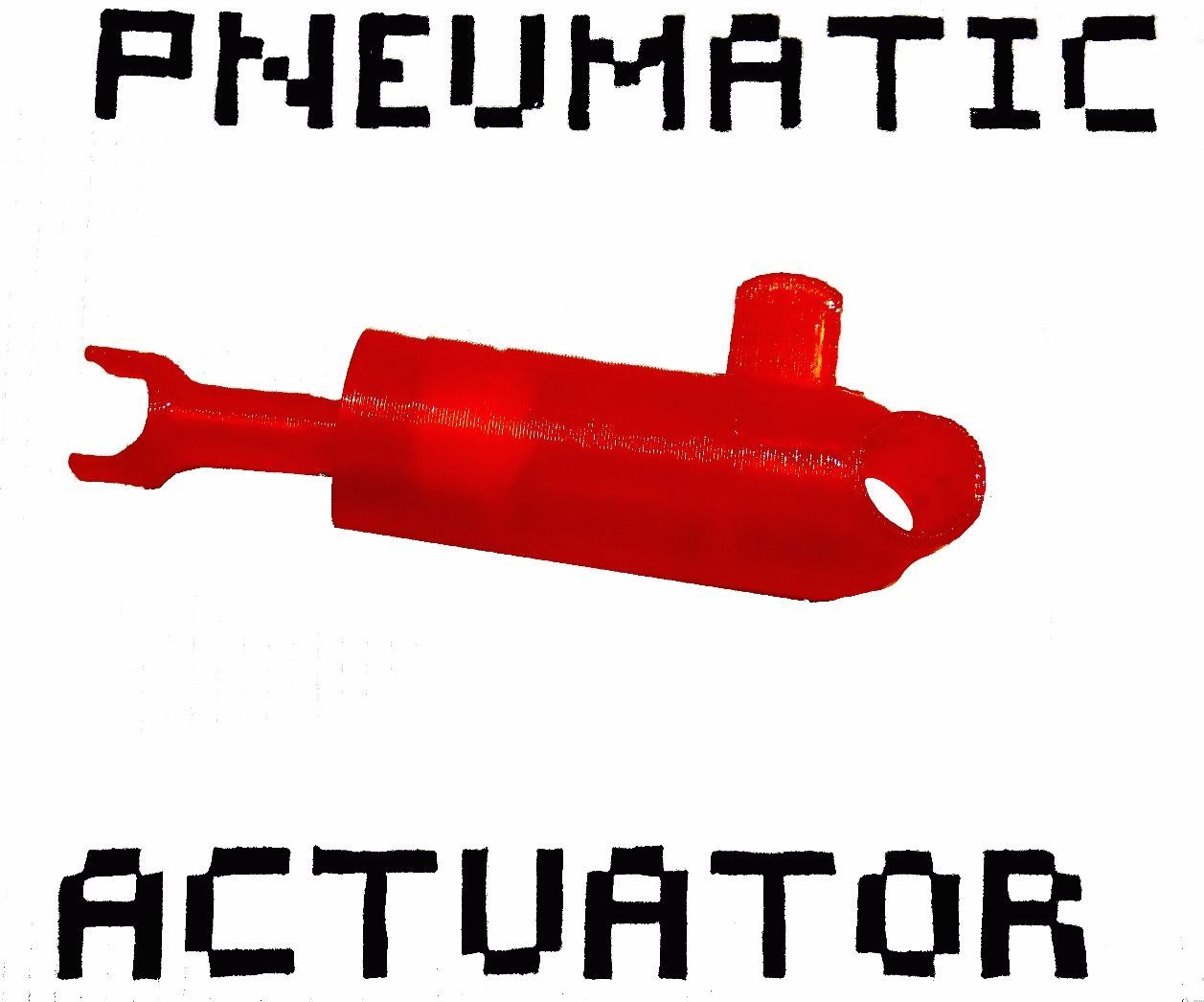 Pneumatic Actuators - 3D Printed, Air-powered Pushers