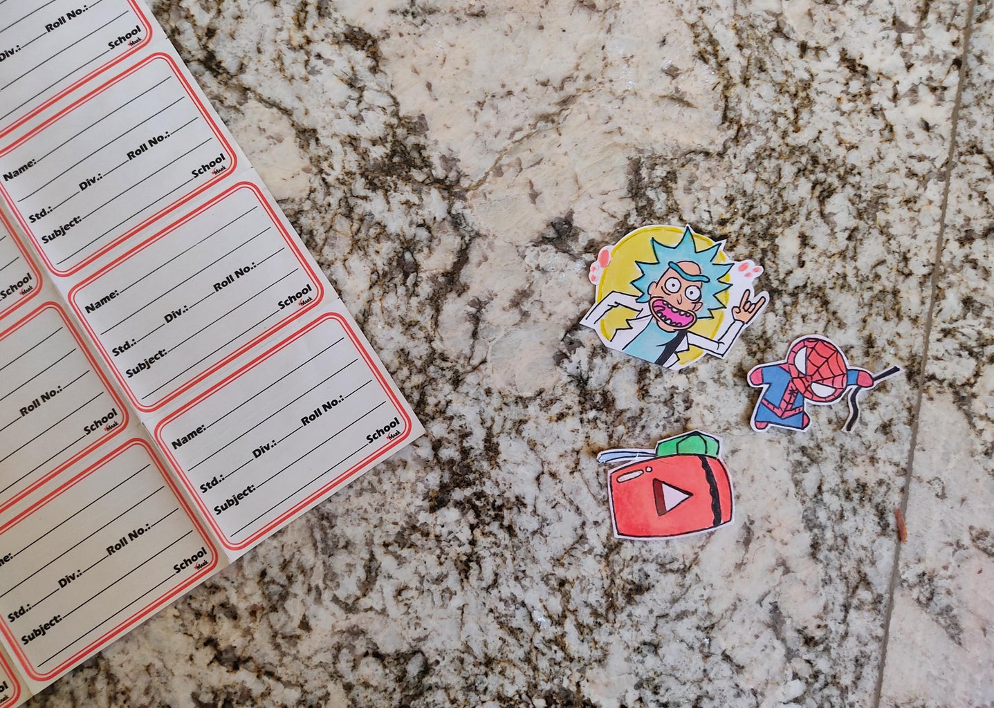 Make Your Custom Sticker Using Label Paper : 5 Steps (with Pictures ...