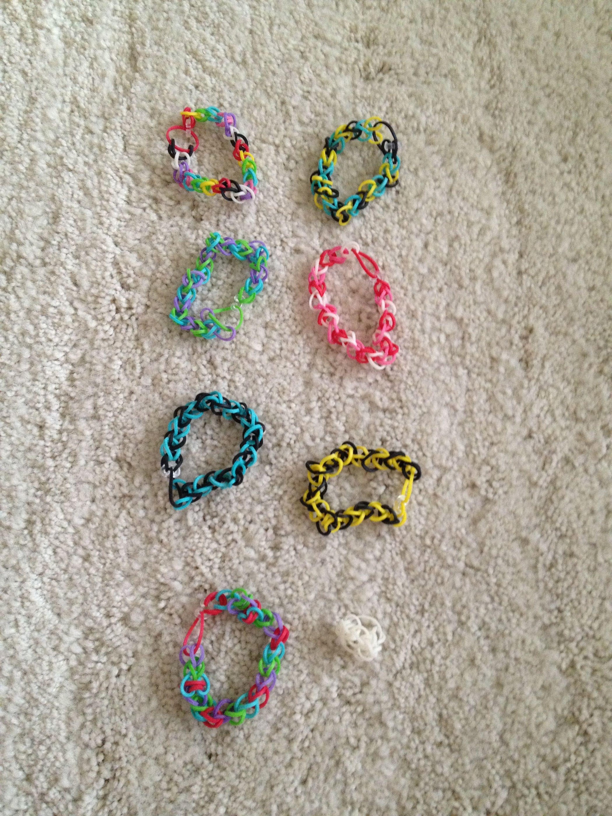 Loom Rings Tutorial ( Basic ) 8 Steps Instructables