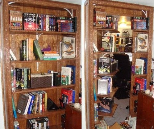 Bookcase Secret Entrance