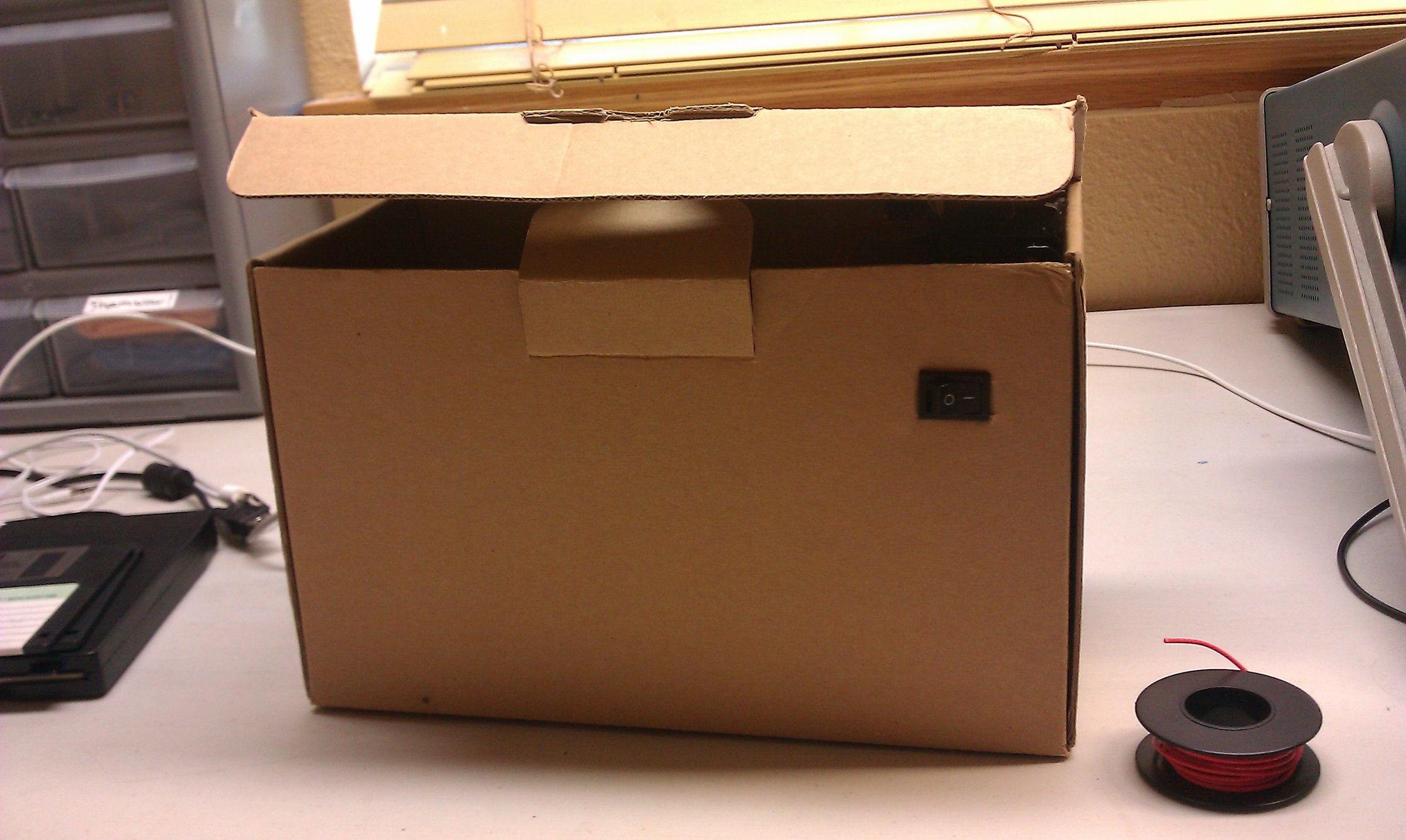 Open a Box With the Flick of a Switch!