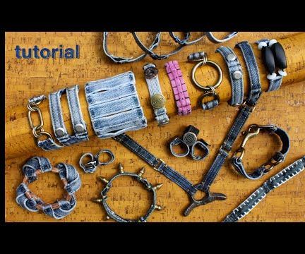 WIKarts: How to Make Belt Loop Bracelets, Necklaces, Rings, & More!