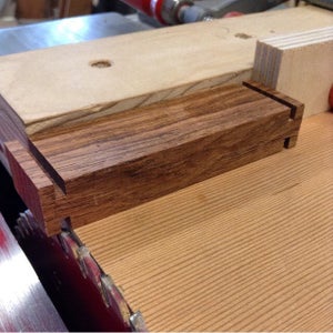Cutting the Tenon