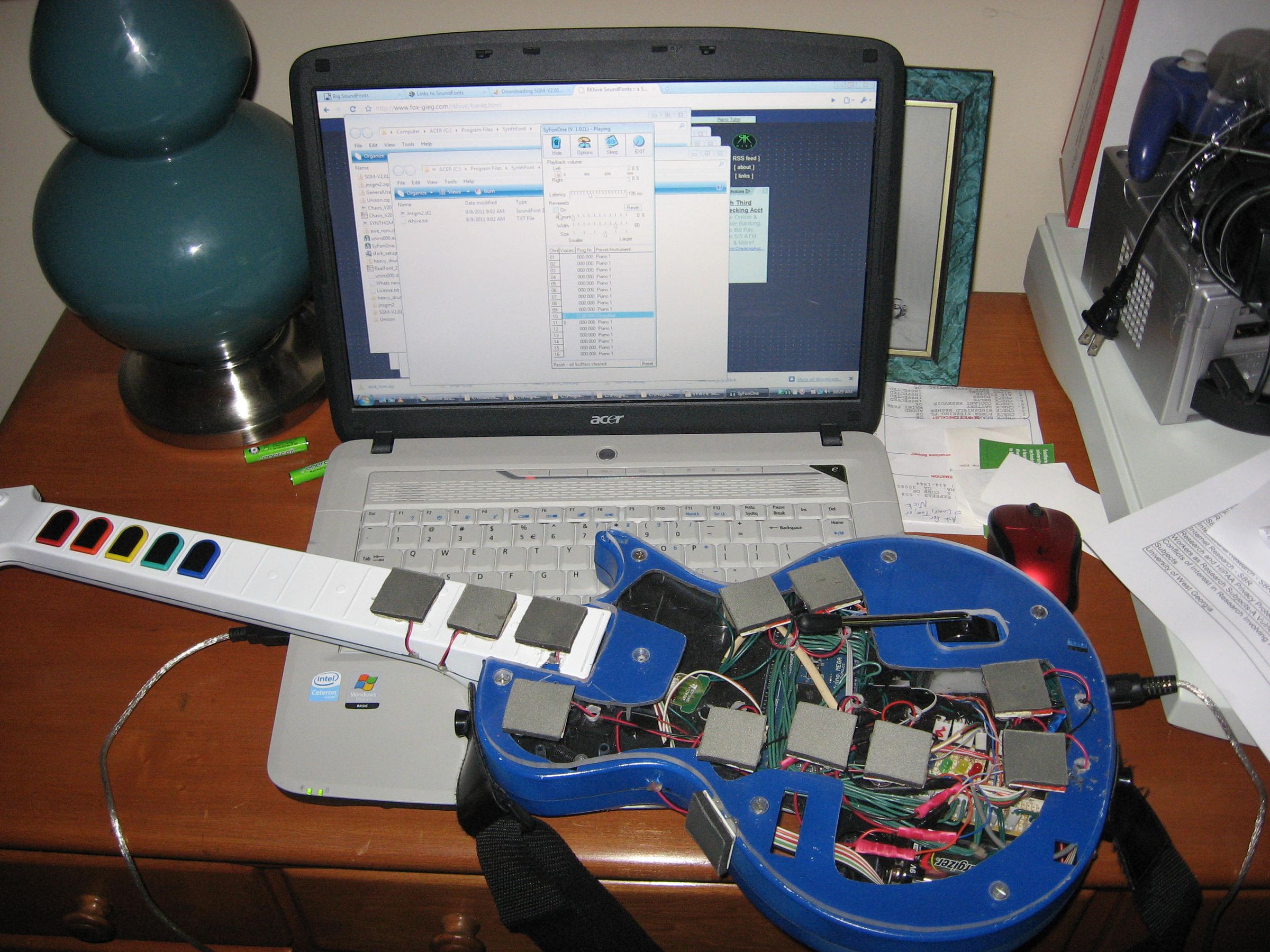 Portable MIDI Tone Generator On-the-Cheap