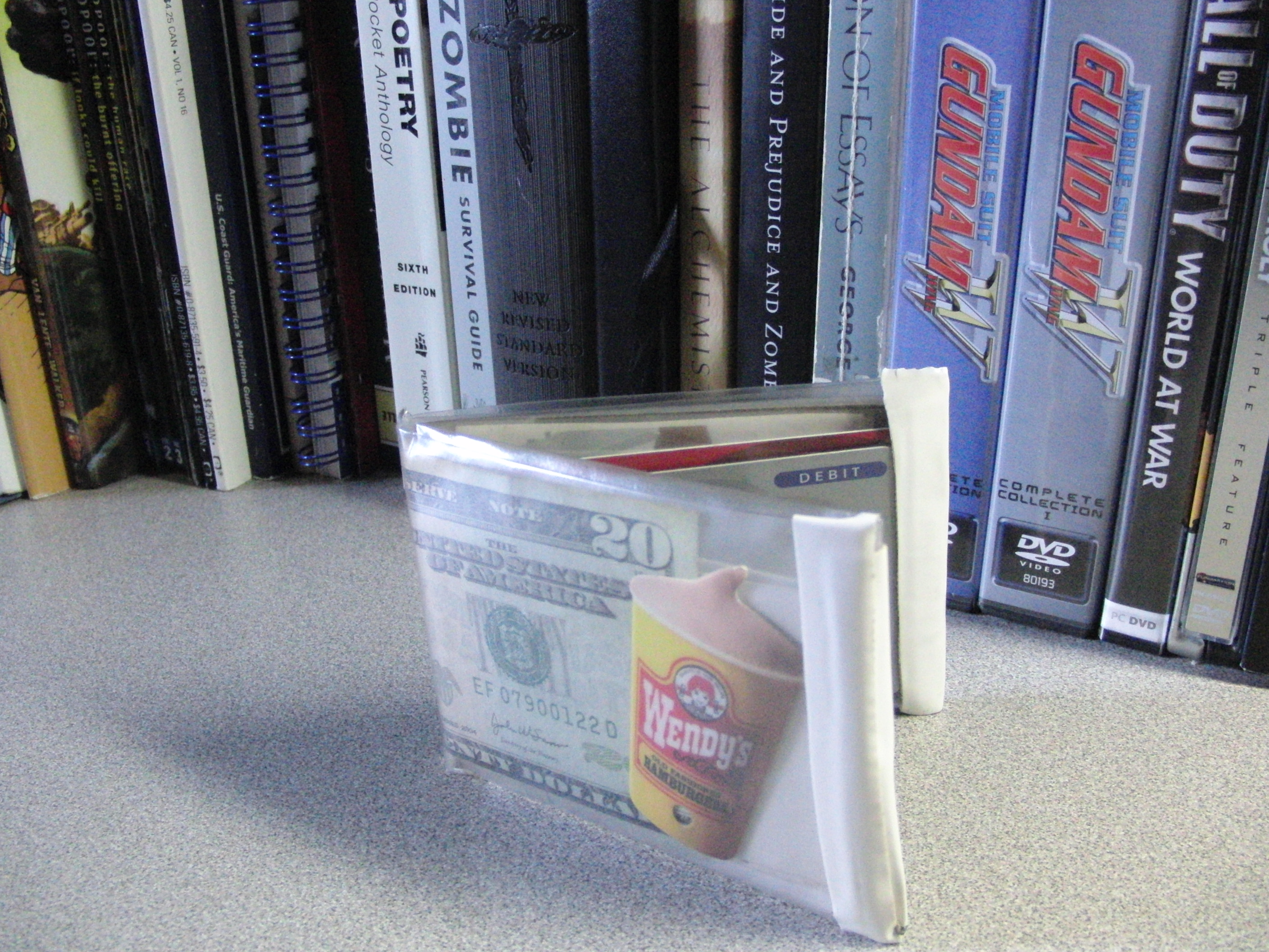 Clear Plastic Wallet 5 Steps Instructables