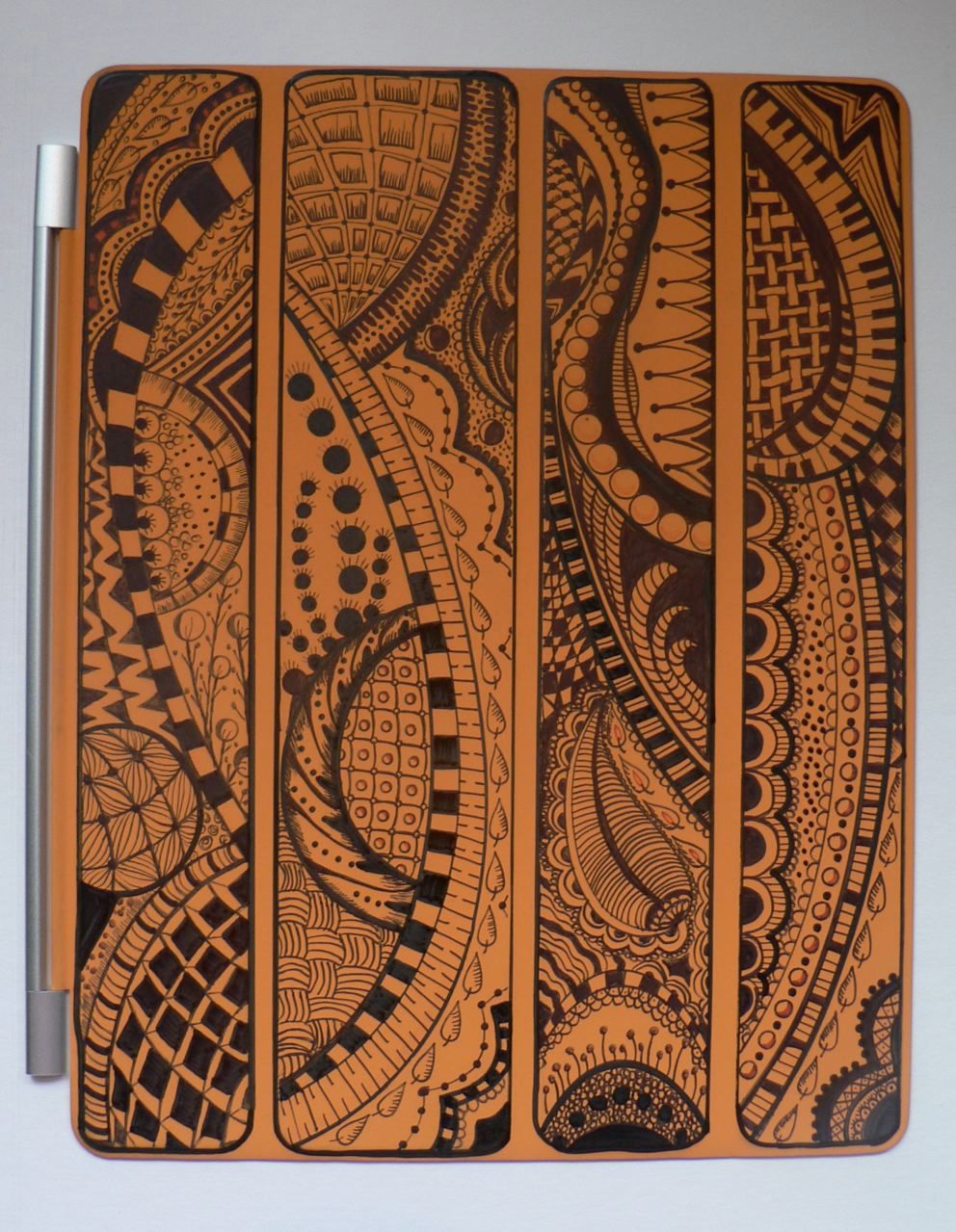Zendoodle an IPad 2 Cover