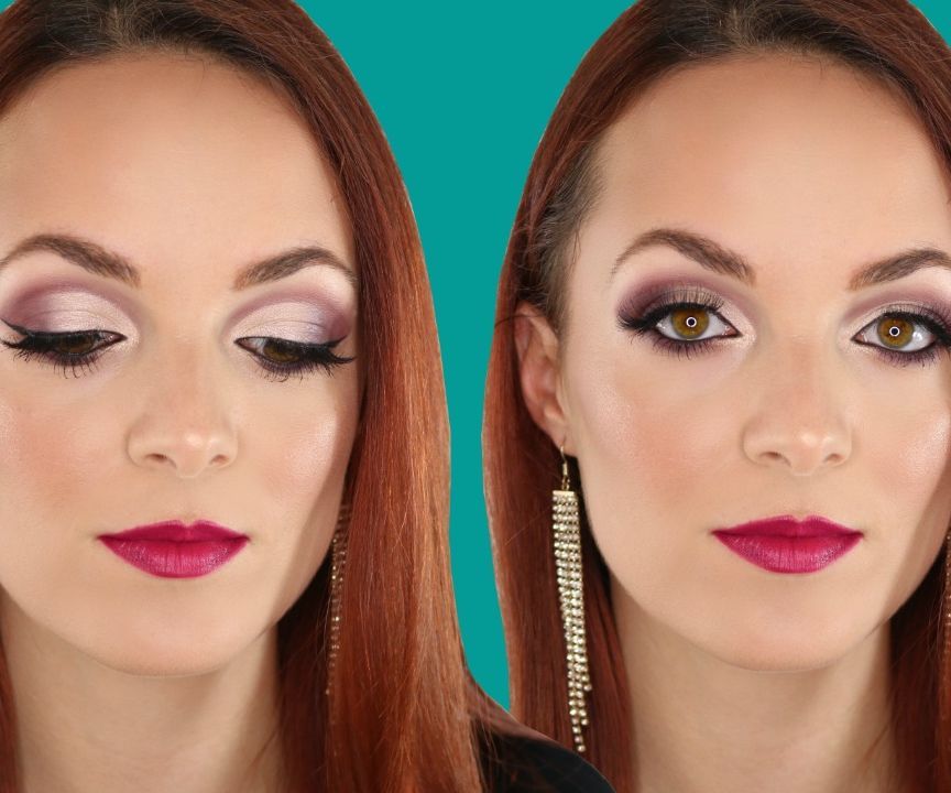 Purple Holiday Glam