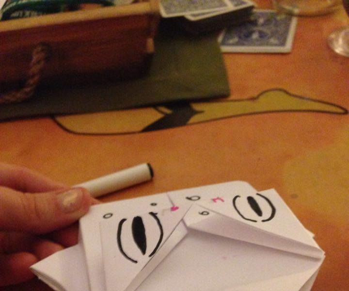 Origami Frog