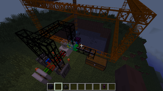 Minecraft BuildCraft 1.7.10 How to Build a Quarry