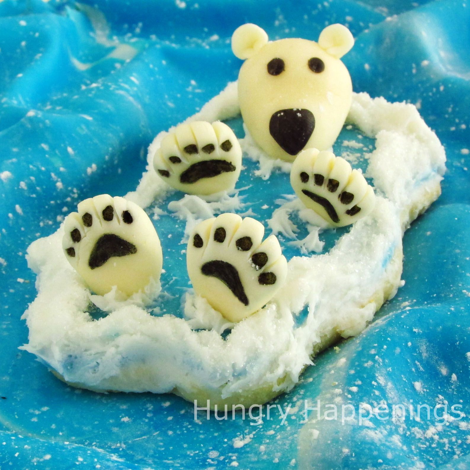 Back Float Bear Cookies