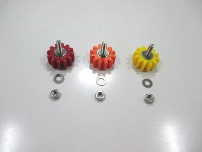 Prepare the Small Gears (Ritzel-Parts)