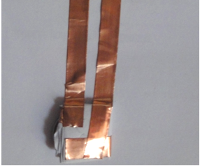 Battery Holder From Paper and Copper Tape